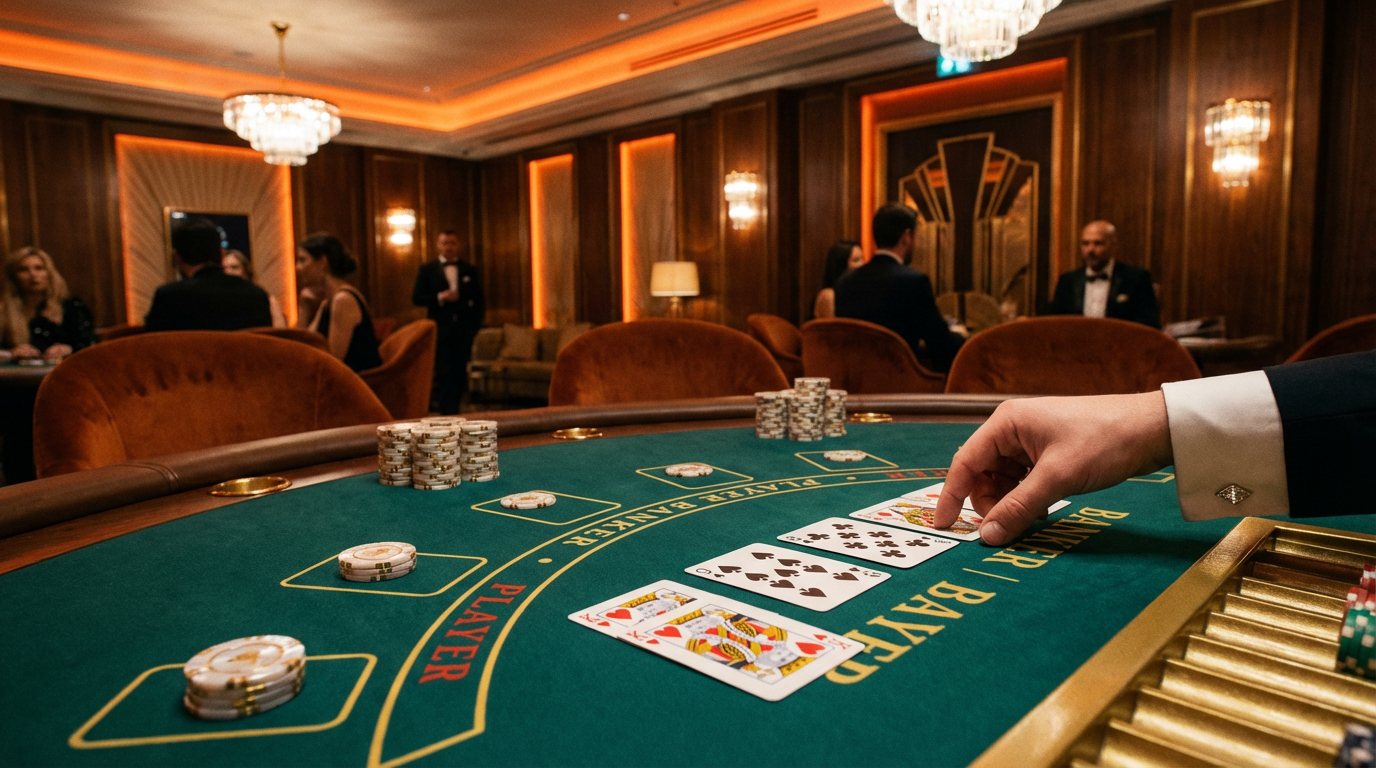 Bacará VIP - Jogo de Cartas Premium